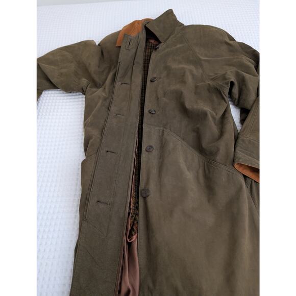 Cayenne Leather vintage long length leather duster coat - Picture 7 of 16